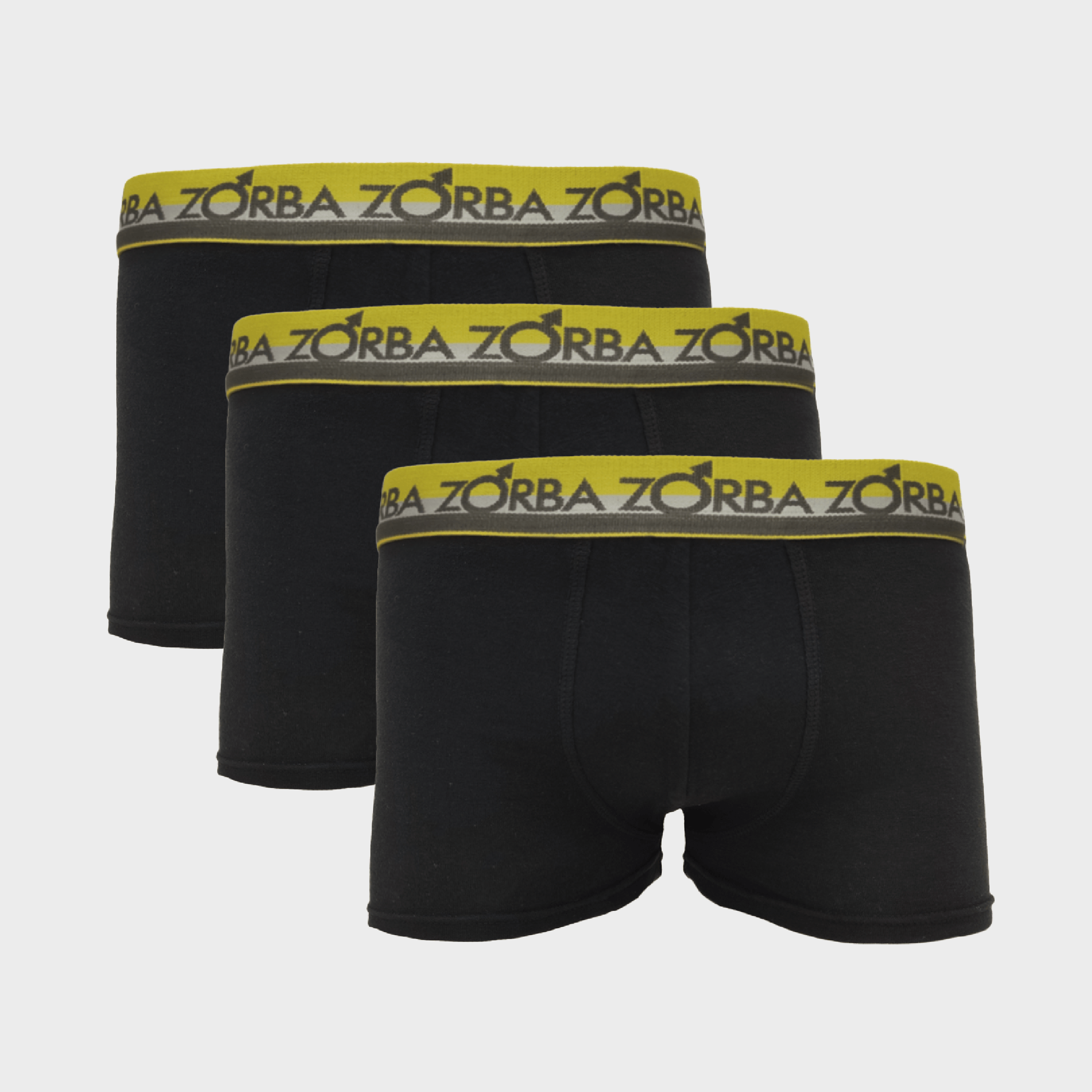 Kit 3 Cuecas Zorba Boxer Color 870