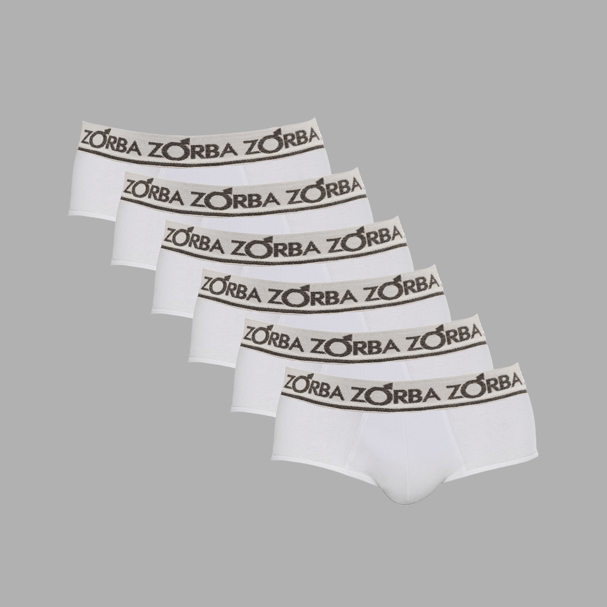 Kit 6 Cuecas Zorba Slip Comfort 674 com 26%OFF | Zorba